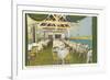 Chartreuse Room, Tavern on the Green, New York City-null-Framed Premium Giclee Print