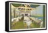 Chartreuse Room, Tavern on the Green, New York City-null-Framed Stretched Canvas