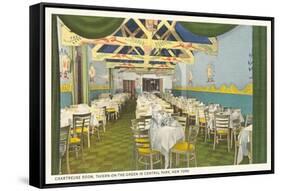 Chartreuse Room, Tavern on the Green, New York City-null-Framed Stretched Canvas