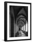 chartreuse Val de Bénédiction, cloister, cloister, Villeneuve lès Avignon, -Klaus Neuner-Framed Photographic Print