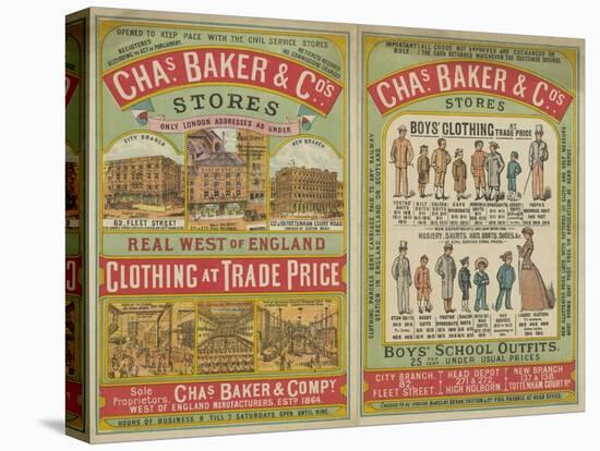 Chas Baker and Co. Stores-null-Stretched Canvas