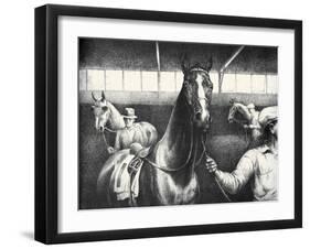 Chasar; And The Look Of Eagles-C.W. Anderson-Framed Art Print