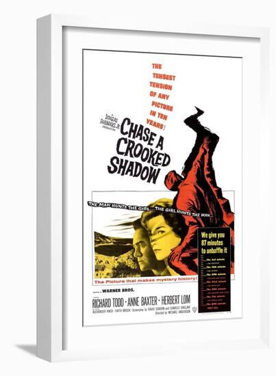 Chase a Crooked Shadow-null-Framed Art Print