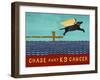 Chase Away K9 Cancer-Stephen Huneck-Framed Giclee Print