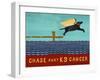 Chase Away K9 Cancer-Stephen Huneck-Framed Giclee Print