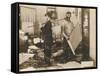 Chase Me Charlie, Charlie Chaplin, 1918-null-Framed Stretched Canvas