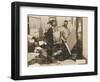 Chase Me Charlie, Charlie Chaplin, 1918-null-Framed Art Print