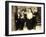 Chase Me Charlie, Charlie Chaplin on lobbycard, 1918-null-Framed Art Print