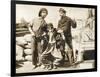 Chase Me Charlie, Charlie Chaplin on lobbycard, 1918-null-Framed Art Print