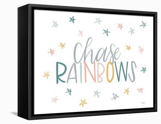 Chase Rainbows-Gigi Louise-Framed Stretched Canvas