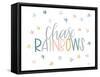 Chase Rainbows-Gigi Louise-Framed Stretched Canvas