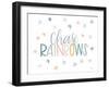Chase Rainbows-Gigi Louise-Framed Art Print