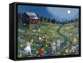 Chasing Moonbeams-Sheila Lee-Framed Stretched Canvas