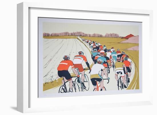 Chasing On, 2015 (Screen Print)-Eliza Southwood-Framed Giclee Print