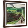 "Chasing the Fire Truck", June 30, 1956-John Falter-Framed Giclee Print