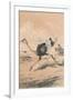 Chasing the Ostrich, c1880-null-Framed Premium Giclee Print