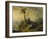 Chasse au canard-Horace Vernet-Framed Giclee Print