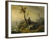 Chasse au canard-Horace Vernet-Framed Giclee Print