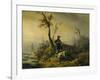 Chasse au canard-Horace Vernet-Framed Giclee Print