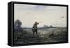 Chasse au faisan-Alexandre Gabriel Decamps-Framed Stretched Canvas