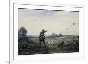 Chasse au faisan-Alexandre Gabriel Decamps-Framed Giclee Print