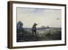 Chasse au faisan-Alexandre Gabriel Decamps-Framed Premium Giclee Print