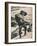 'Chasseur Alpin Regardant La Plaine Du Rhin', 1919-Auguste Lepere-Framed Giclee Print