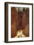 Chasseur in the Forest-Caspar David Friedrich-Framed Giclee Print