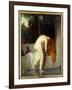 Chaste Suzanne Says Suzanne in the Bath, 1865 (Oil on Canvas)-Jean-Jacques Henner-Framed Giclee Print