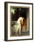 Chaste Suzanne Says Suzanne in the Bath, 1865 (Oil on Canvas)-Jean-Jacques Henner-Framed Giclee Print