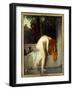 Chaste Suzanne Says Suzanne in the Bath, 1865 (Oil on Canvas)-Jean-Jacques Henner-Framed Giclee Print