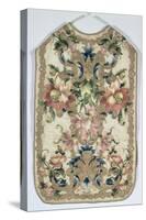 Chasuble, Decorated with Flowers, French, Late 17th Century-null-Stretched Canvas