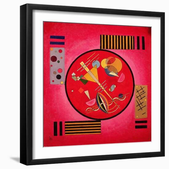 Chat, 1926-Wassily Kandinsky-Framed Premium Giclee Print