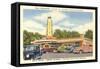 Chat and Chew Drive-In, Roadside Retro-null-Framed Stretched Canvas