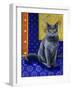 Chat Chartreux, Series I-Isy Ochoa-Framed Giclee Print