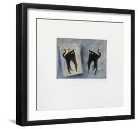 Chat - Chat-Lou G^ (Lupita Gorodine)-Framed Limited Edition