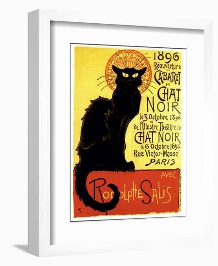 Chat Noir-null-Framed Giclee Print