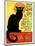 Chat Noir-null-Mounted Giclee Print