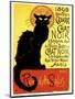 Chat Noir-null-Mounted Giclee Print