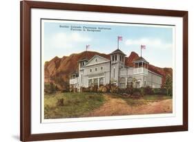 Chataqua Auditorium, Boulder, Colorado-null-Framed Art Print