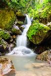 Waterfall in Deep Forest,-chatchai-Photographic Print