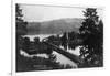 Chatcolet, Idaho - Oregon and Northwestern Railroad Bridge-Lantern Press-Framed Art Print