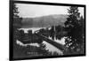 Chatcolet, Idaho - Oregon and Northwestern Railroad Bridge-Lantern Press-Framed Art Print