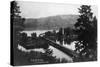 Chatcolet, Idaho - Oregon and Northwestern Railroad Bridge-Lantern Press-Stretched Canvas