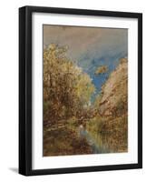 Château à Cagnes-Félix Ziem-Framed Giclee Print