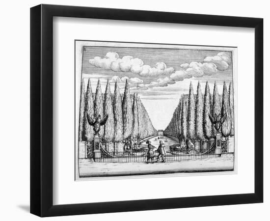 Chateau and Garden Design, 1664-Georg Andreas Bockler-Framed Premium Giclee Print