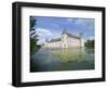 Chateau and Lake, Le Plessis Bourre, Pays De La Loire, Loire Valley, France-Philip Craven-Framed Photographic Print