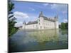 Chateau and Lake, Le Plessis Bourre, Pays De La Loire, Loire Valley, France-Philip Craven-Mounted Photographic Print