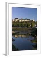 Chateau and River Vienne, Chinon, Indre-Et-Loire, Touraine, France, Europe-Rob Cousins-Framed Photographic Print