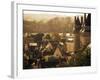 Chateau and Town, Langeais, Indre-Et-Loire, Loire Valley, Centre, France-David Hughes-Framed Photographic Print